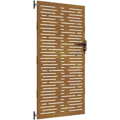 vidaXL Poort 85x175 cm vierkant cortenstaal vidaXL Poort 85x175 cm vierkant cortenstaal