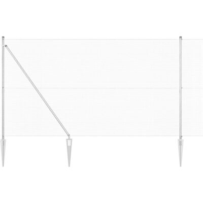 vidaXL Gelast Draadhek met Spikes 25 x 1,5 m Gegalvaniseerd staal Mesh vidaXL Gelast Draadhek met Spikes 25 x 1,5 m Gegalvaniseerd staal Mesh