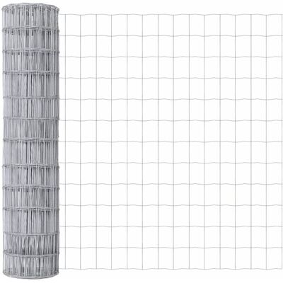 vidaXL Euro Hek 1,4 x 10 m PVC-gelaagd ijzer vidaXL Euro Hek 1,4 x 10 m PVC-gelaagd ijzer