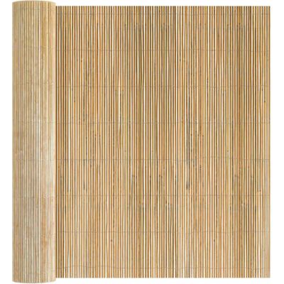 vidaXL Bamboe hek Naturel 400 x 180 cm Bamboe vidaXL Bamboe hek Naturel 400 x 180 cm Bamboe