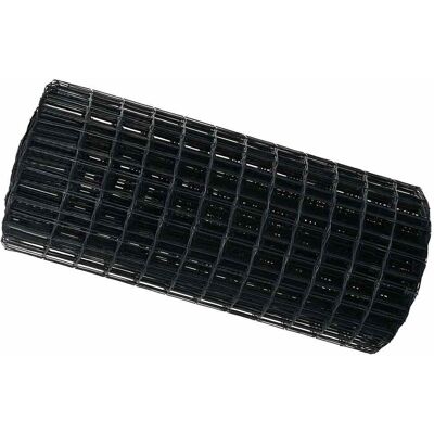 vidaXL Euro Hek Grijs 0,6 x 50 m PVC-gelaagd ijzer vidaXL Euro Hek Grijs 0,6 x 50 m PVC-gelaagd ijzer