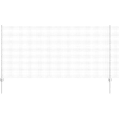 vidaXL Gelast Draadhek met Palen 25 x 1,2 m Gegalvaniseerd staal Mesh vidaXL Gelast Draadhek met Palen 25 x 1,2 m Gegalvaniseerd staal Mesh