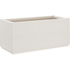 vidaXL Plantenbak 80x36x35 cm polypropeen wit vidaXL Plantenbak 80x36x35 cm polypropeen wit