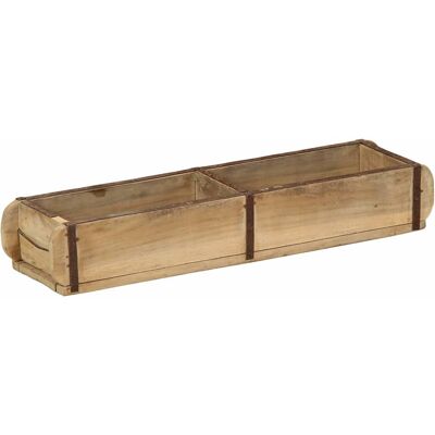 vidaXL Dienblad Bruin 57 x 15 x 9 cm Massief Gerecycleerd Hout vidaXL Dienblad Bruin 57 x 15 x 9 cm Massief Gerecycleerd Hout
