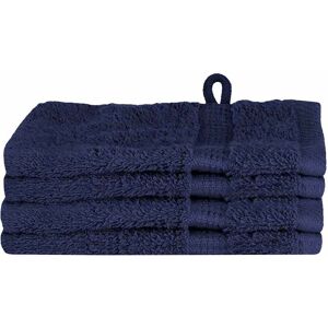 vidaXL Gastendoek SOLUND 4 pcs Marineblauw 15 x 21 cm 550 gsm vidaXL Gastendoek SOLUND 4 pcs Marineblauw 15 x 21 cm 550 gsm