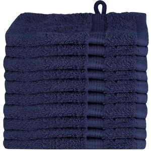 vidaXL Gastendoek SOLUND 10 pcs Marineblauw 15 x 21 cm 550 gsm vidaXL Gastendoek SOLUND 10 pcs Marineblauw 15 x 21 cm 550 gsm