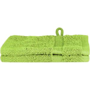 vidaXL Gastendoek SOLUND 2 pcs Groen 15 x 21 cm 550 gsm vidaXL Gastendoek SOLUND 2 pcs Groen 15 x 21 cm 550 gsm