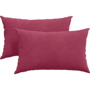 vidaXL Zitkussens 2 pcs Wijnrood 50 x 30 cm Corduroy stof vidaXL Zitkussens 2 pcs Wijnrood 50 x 30 cm Corduroy stof