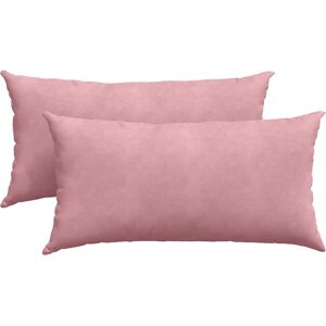 vidaXL Zitkussens 2 pcs Roze 80 x 40 cm Corduroy stof vidaXL Zitkussens 2 pcs Roze 80 x 40 cm Corduroy stof