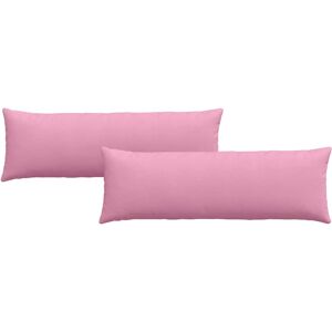 vidaXL Zitkussens 2 pcs Roze 120 x 40 cm Stof vidaXL Zitkussens 2 pcs Roze 120 x 40 cm Stof
