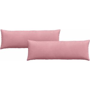 vidaXL Zitkussens 2 pcs Roze 120 x 40 cm Corduroy stof vidaXL Zitkussens 2 pcs Roze 120 x 40 cm Corduroy stof
