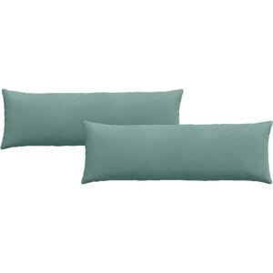 vidaXL Zitkussens 2 pcs Zeegroen 120 x 40 cm Corduroy stof vidaXL Zitkussens 2 pcs Zeegroen 120 x 40 cm Corduroy stof