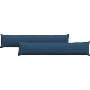 vidaXL Zitkussens 2 pcs Blauw 200 x 40 cm Stof vidaXL Zitkussens 2 pcs Blauw 200 x 40 cm Stof