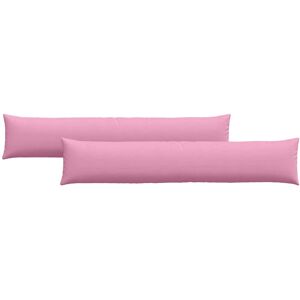 vidaXL Zitkussens 2 pcs Roze 200 x 40 cm Stof vidaXL Zitkussens 2 pcs Roze 200 x 40 cm Stof