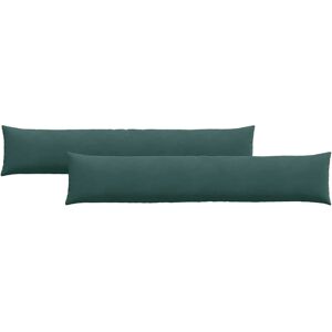 vidaXL Zitkussens 2 pcs Donkergroen 200 x 40 cm Corduroy stof vidaXL Zitkussens 2 pcs Donkergroen 200 x 40 cm Corduroy stof