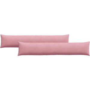 vidaXL Zitkussens 2 pcs Roze 200 x 40 cm Corduroy stof vidaXL Zitkussens 2 pcs Roze 200 x 40 cm Corduroy stof