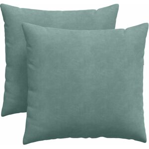 vidaXL Zitkussens 2 pcs Zeegroen 45 x 45 cm Corduroy stof vidaXL Zitkussens 2 pcs Zeegroen 45 x 45 cm Corduroy stof