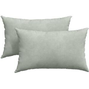 vidaXL Zitkussens 2 pcs Lichtgrijs 50 x 30 cm Corduroy stof vidaXL Zitkussens 2 pcs Lichtgrijs 50 x 30 cm Corduroy stof