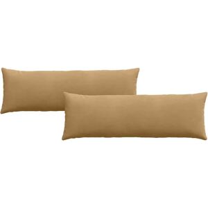 vidaXL Zitkussens 2 pcs Bruin 120 x 40 cm Corduroy stof vidaXL Zitkussens 2 pcs Bruin 120 x 40 cm Corduroy stof