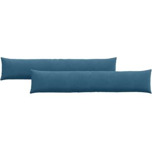 vidaXL Zitkussens 2 pcs Blauw 200 x 40 cm Corduroy stof vidaXL Zitkussens 2 pcs Blauw 200 x 40 cm Corduroy stof