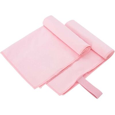 vidaXL Sporthanddoeken 2 st Roze 50 x 30 cm Polyester en polyamide vidaXL Sporthanddoeken 2 st Roze 50 x 30 cm Polyester en polyamide