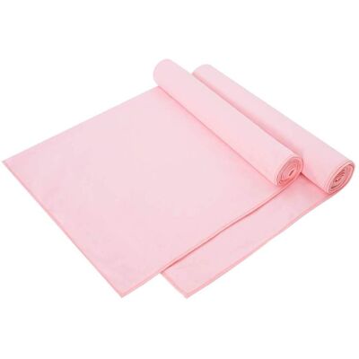 vidaXL Sporthanddoeken 2 st Roze 140 x 70 cm Polyester en polyamide vidaXL Sporthanddoeken 2 st Roze 140 x 70 cm Polyester en polyamide