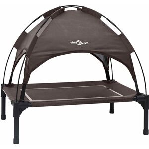 vidaXL Hondenbed Bruin 71 x 64 x 71 cm Staal vidaXL Hondenbed Bruin 71 x 64 x 71 cm Staal
