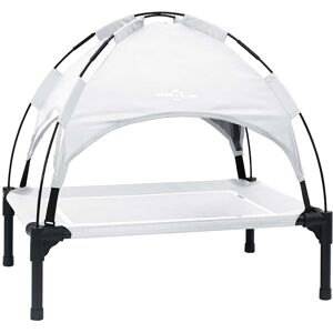 vidaXL Hondenbed Zilvergrijs 63 x 49,5 x 60 cm Staal vidaXL Hondenbed Zilvergrijs 63 x 49,5 x 60 cm Staal