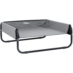 vidaXL Hondenbed Lichtgrijs 75 x 75 x 30 cm Staal vidaXL Hondenbed Lichtgrijs 75 x 75 x 30 cm Staal