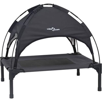 vidaXL Hondenbed Zwart 62 x 48 x 61 cm Staal vidaXL Hondenbed Zwart 62 x 48 x 61 cm Staal