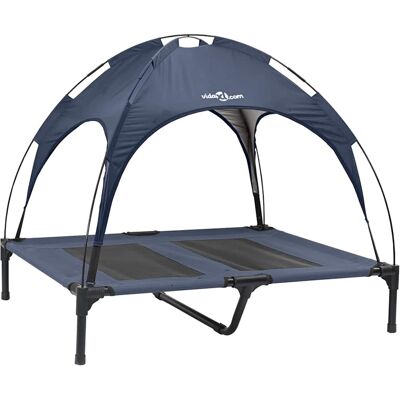 vidaXL Hondenbed Marineblauw 92 x 77 x 82,5 cm Staal vidaXL Hondenbed Marineblauw 92 x 77 x 82,5 cm Staal
