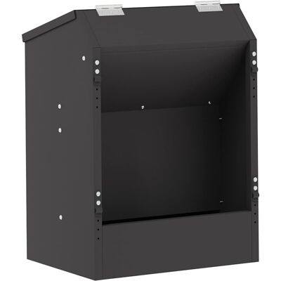 vidaXL Konijnenvoerbak Zwart 33,5 x 25,5 x 45,5 cm 3 kg vidaXL Konijnenvoerbak Zwart 33,5 x 25,5 x 45,5 cm 3 kg