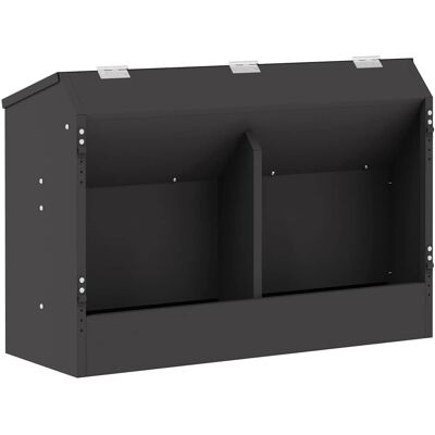 vidaXL Konijnenvoerbak Zwart 33,5 x 25,5 x 45,5 cm 6 kg vidaXL Konijnenvoerbak Zwart 33,5 x 25,5 x 45,5 cm 6 kg