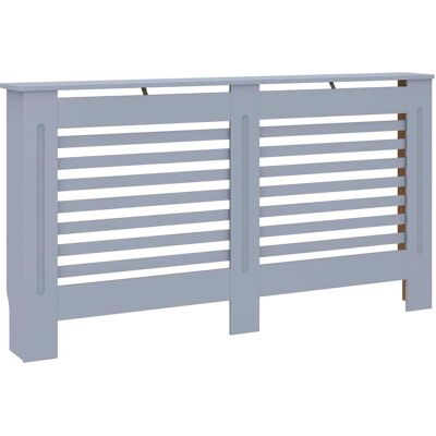vidaXL Radiatorombouw 152x19x81,5 cm MDF antraciet vidaXL Radiatorombouw 152x19x81,5 cm MDF antraciet