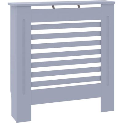 vidaXL Radiatorombouw 78 cm MDF grijs vidaXL Radiatorombouw 78 cm MDF grijs