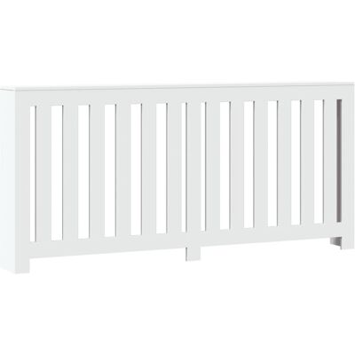 vidaXL Radiatorombouw 175x20x82 cm bewerkt hout wit vidaXL Radiatorombouw 175x20x82 cm bewerkt hout wit