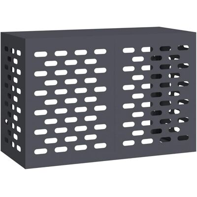 vidaXL Air Conditioner Hoes Antraciet 90 x 40 x 60 cm Staal vidaXL Air Conditioner Hoes Antraciet 90 x 40 x 60 cm Staal