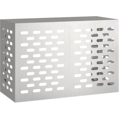vidaXL Air Conditioner Hoes zilver 90 x 40 x 60 cm Roestvrij staal vidaXL Air Conditioner Hoes zilver 90 x 40 x 60 cm Roestvrij staal