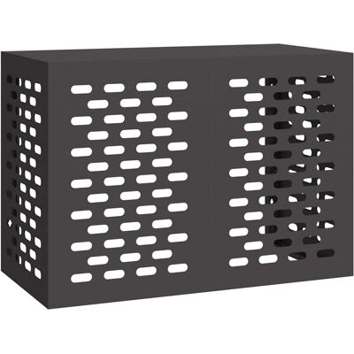 vidaXL Air Conditioner Hoes Zwart 100 x 50 x 70 cm vidaXL Air Conditioner Hoes Zwart 100 x 50 x 70 cm