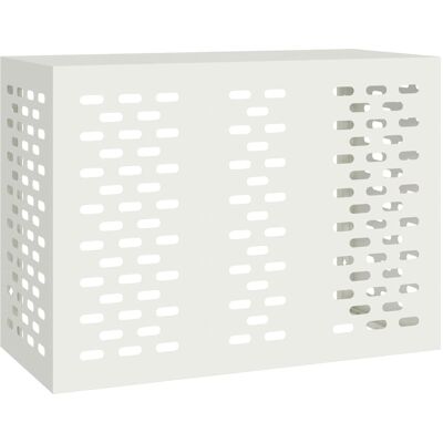 vidaXL Air Conditioner Hoes Wit 110 x 50 x 80 cm Staal vidaXL Air Conditioner Hoes Wit 110 x 50 x 80 cm Staal