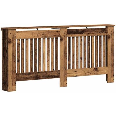 vidaXL Radiator Cover Oud hout 172 x 19 x 81,5 cm Bewerkt hout vidaXL Radiator Cover Oud hout 172 x 19 x 81,5 cm Bewerkt hout