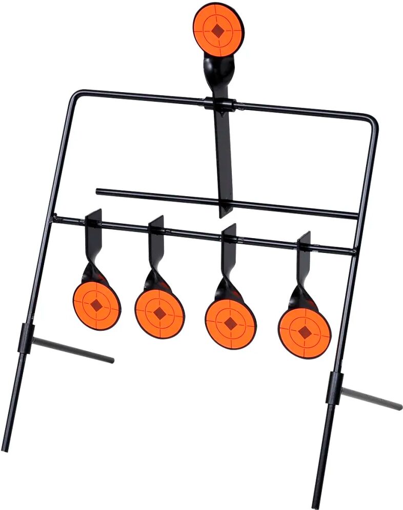 vidaXL Schietschijf spinner met 4+1 targets