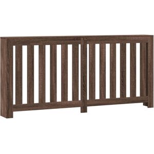 vidaXL Radiatorombouw 175x20x82 cm bewerkt hout bruin eikenkleurig vidaXL Radiatorombouw 175x20x82 cm bewerkt hout bruin eikenkleurig