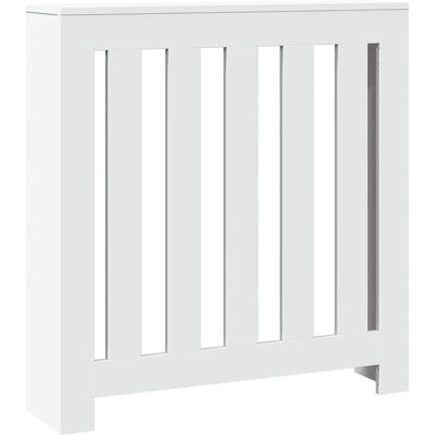 vidaXL Radiatorombouw 78x20x82 cm bewerkt hout wit vidaXL Radiatorombouw 78x20x82 cm bewerkt hout wit