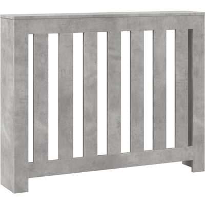 vidaXL Radiatorombouw 104x20x82 cm bewerkt hout betongrijs vidaXL Radiatorombouw 104x20x82 cm bewerkt hout betongrijs