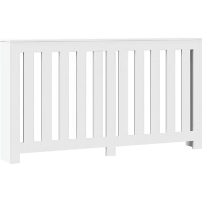 vidaXL Radiatorombouw 149x20x82 cm bewerkt hout wit vidaXL Radiatorombouw 149x20x82 cm bewerkt hout wit