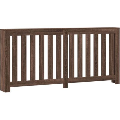 vidaXL Radiatorombouw 175x20x82 cm bewerkt hout bruin eikenkleurig vidaXL Radiatorombouw 175x20x82 cm bewerkt hout bruin eikenkleurig