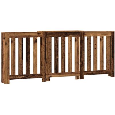 vidaXL Radiatorombouw 205x21,5x83,5 cm bewerkt hout oud hout vidaXL Radiatorombouw 205x21,5x83,5 cm bewerkt hout oud hout