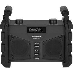 TechniSat DIGITRADIO 230 OD Bouwradio DAB+, VHF (FM) AUX, Bluetooth, USB Oplaadbaar, Waterdicht, Spatwaterbestendig, Stofdicht Zwart