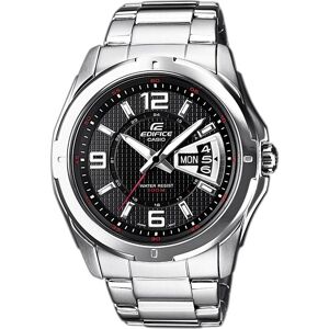 Casio Kwarts Horloge EF-129D-1AVEF (l x b x h) 49 x 44.8 x 10.4 mm Zilver Materiaal (behuizing): RVS Materiaal (armband): RVS